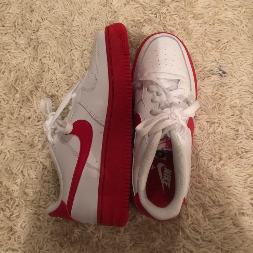 Nike Red Air Forces